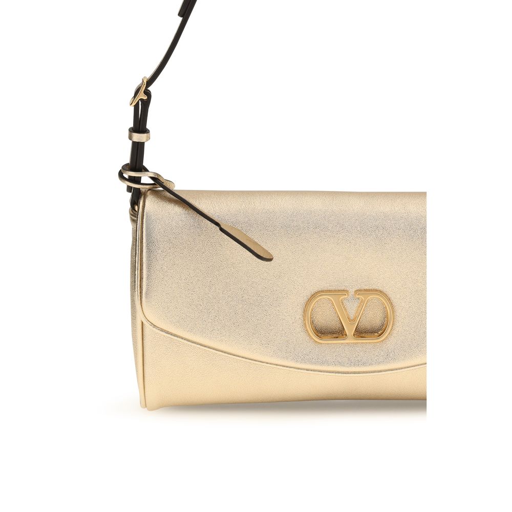 Gold Lamb Ovis Aries Aries Clutch Bag