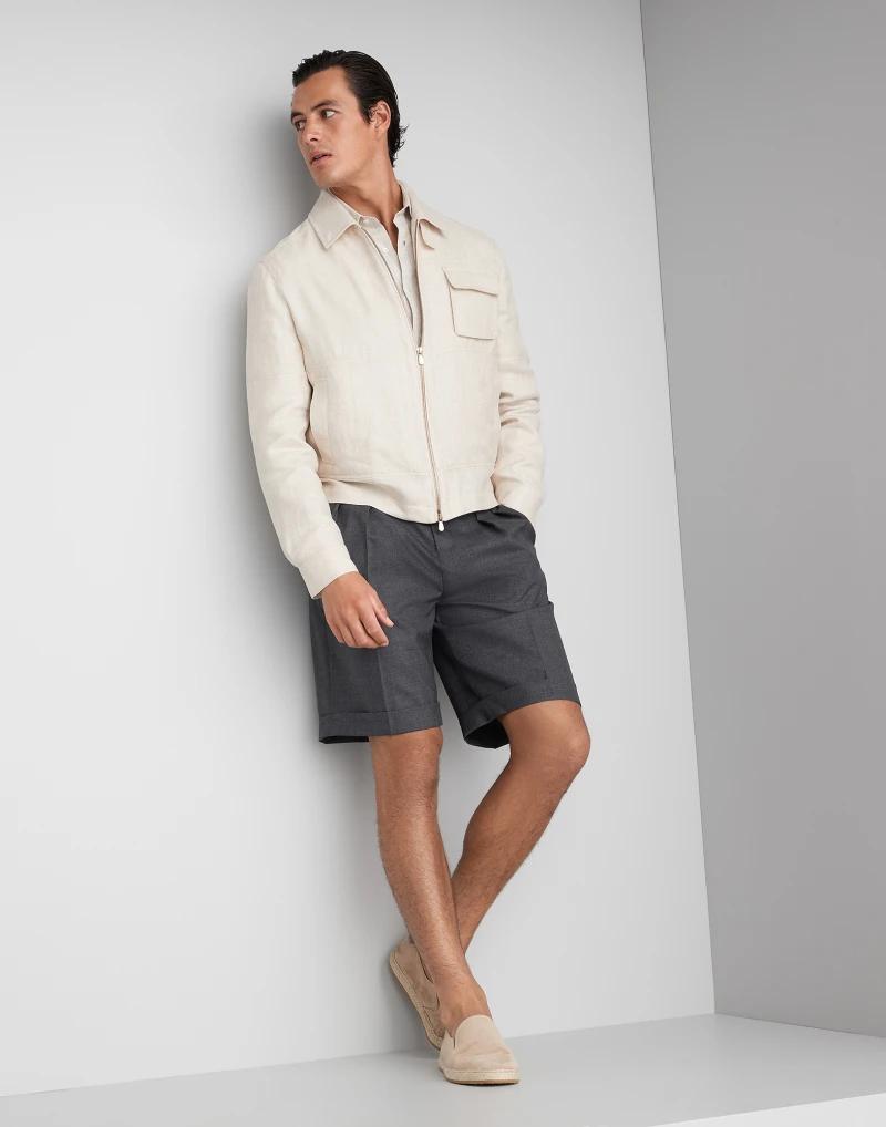 White Linen Dress Shirt