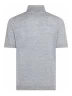 Light Blue Linen Shortsleeve Shirt