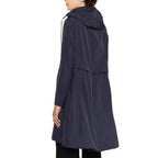 Blue Polyester Coat