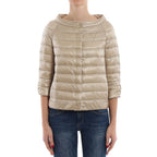 Beige Polyamide Coat