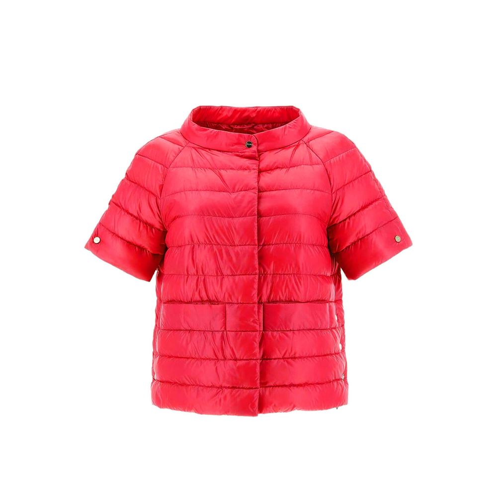 Multicolor Polyamide Full-Length Jacket