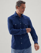 Blue Cotton Shirt