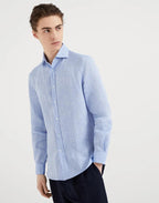 Blue Linen Shirt