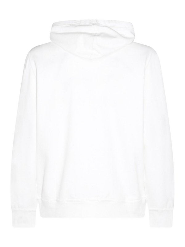 White Cotton Sweatshirt