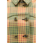 Multicolor Polyester Coat