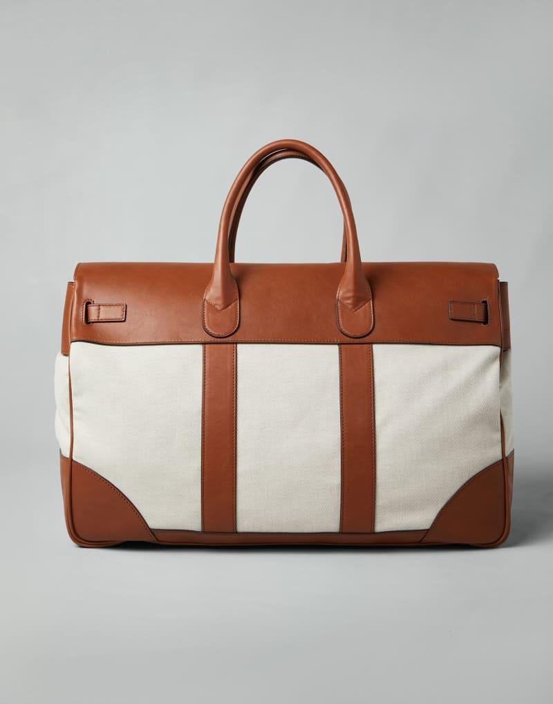 Natural Cotton Briefcase