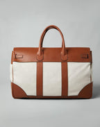 Natural Cotton Briefcase