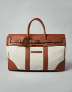 Natural Cotton Briefcase