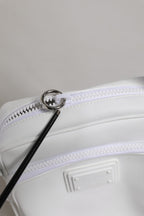 White Logo Plaque Crossbody Shoulder Borse Men Bag