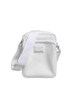 White Logo Plaque Crossbody Shoulder Borse Men Bag