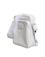 White Logo Plaque Crossbody Shoulder Borse Men Bag