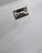 White Logo Plaque Crossbody Shoulder Borse Women Bag