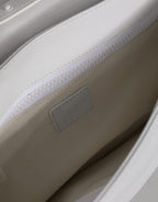 White Logo Plaque Crossbody Shoulder Borse Women Bag