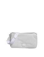 White Logo Plaque Crossbody Shoulder Borse Women Bag