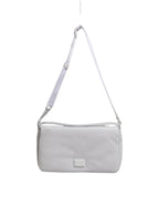 White Logo Plaque Crossbody Shoulder Borse Women Bag