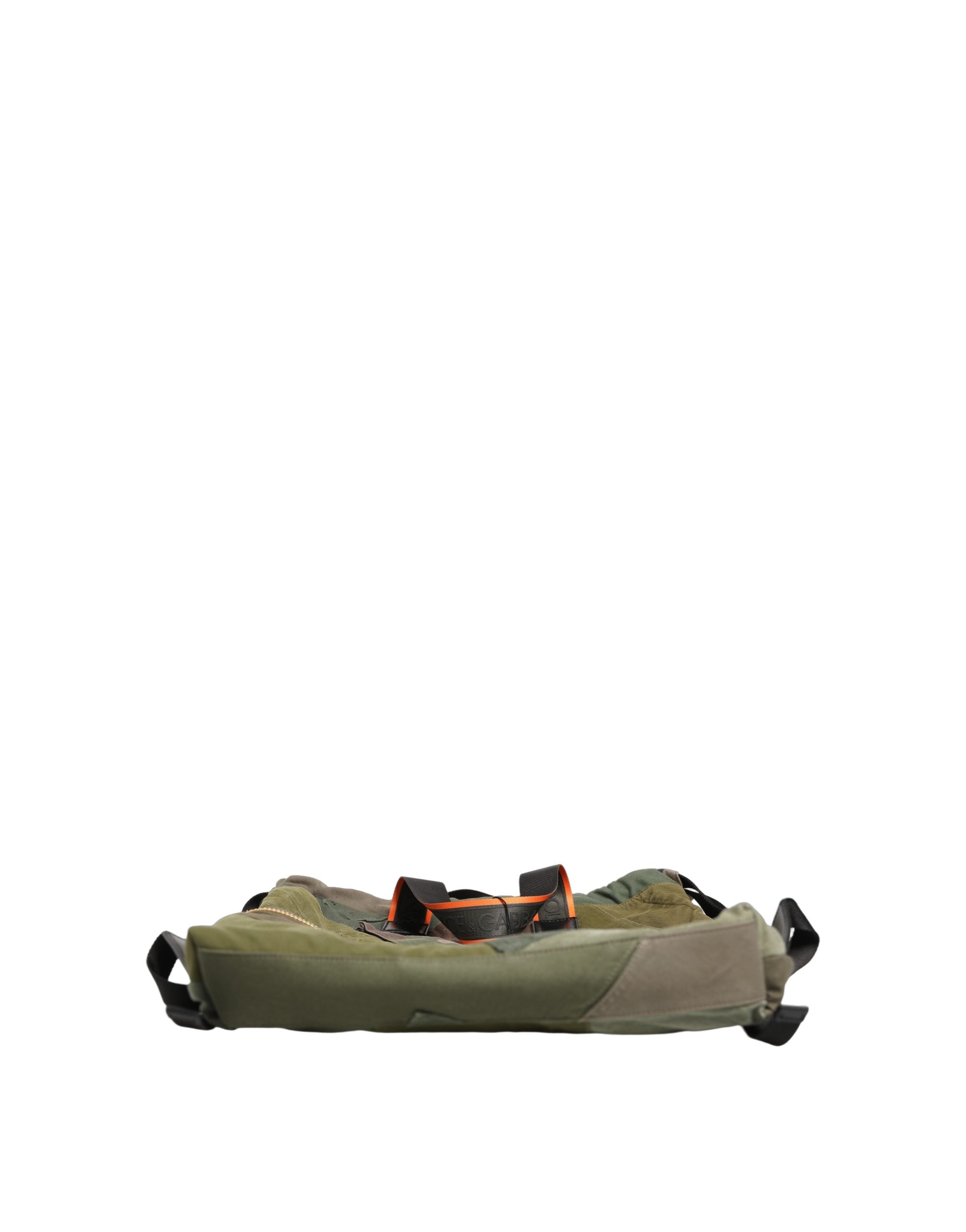 Military Green Patchwork Rucksack Backpack Borse Men Bag