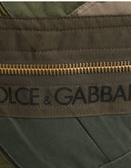 Military Green Patchwork Rucksack Backpack Borse Men Bag