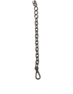 Silver Tone Heavy Chain Link Signature DG Logo Bracelet