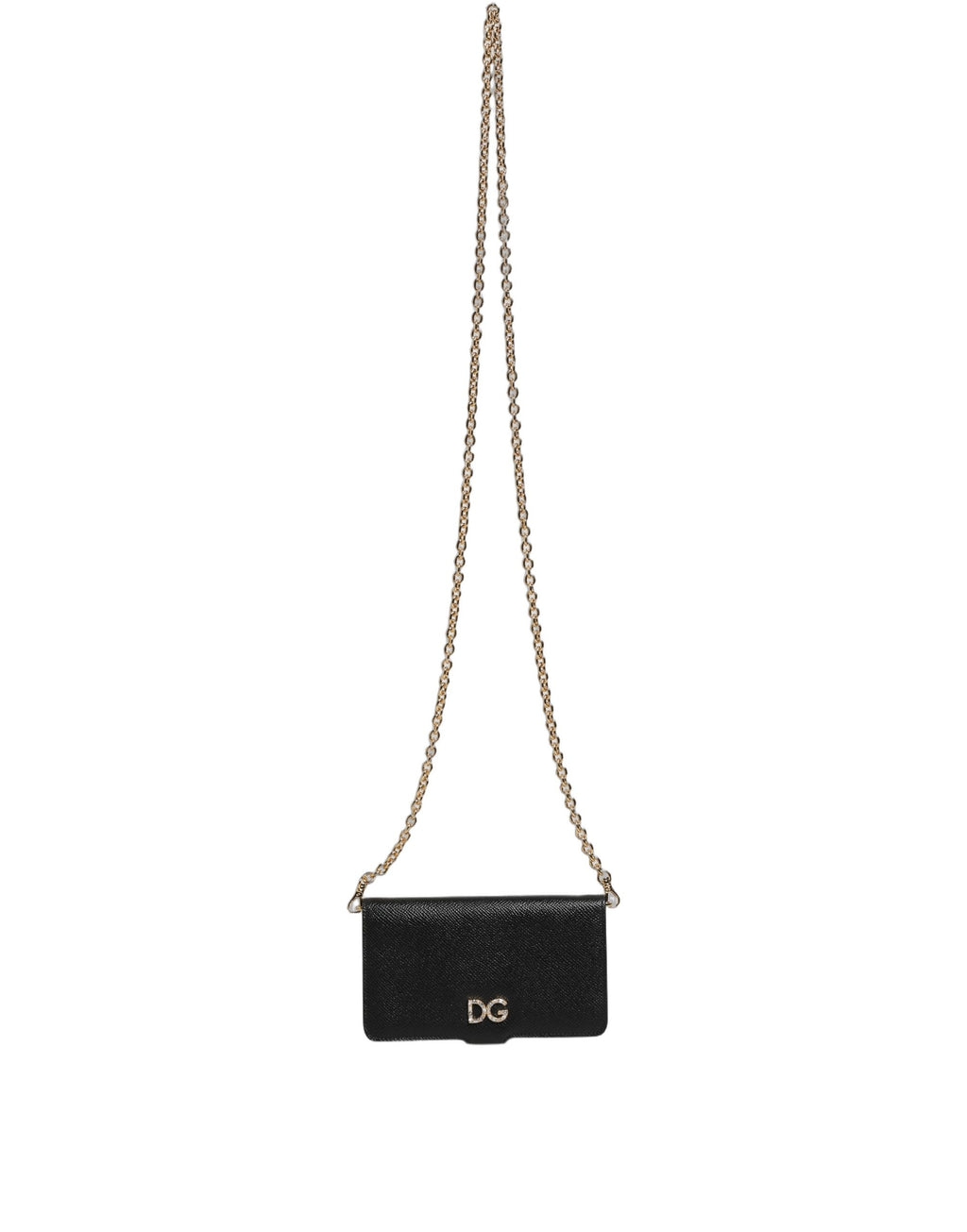 Case Flip Cover Black Calf Leather iPhone X - XS Phone