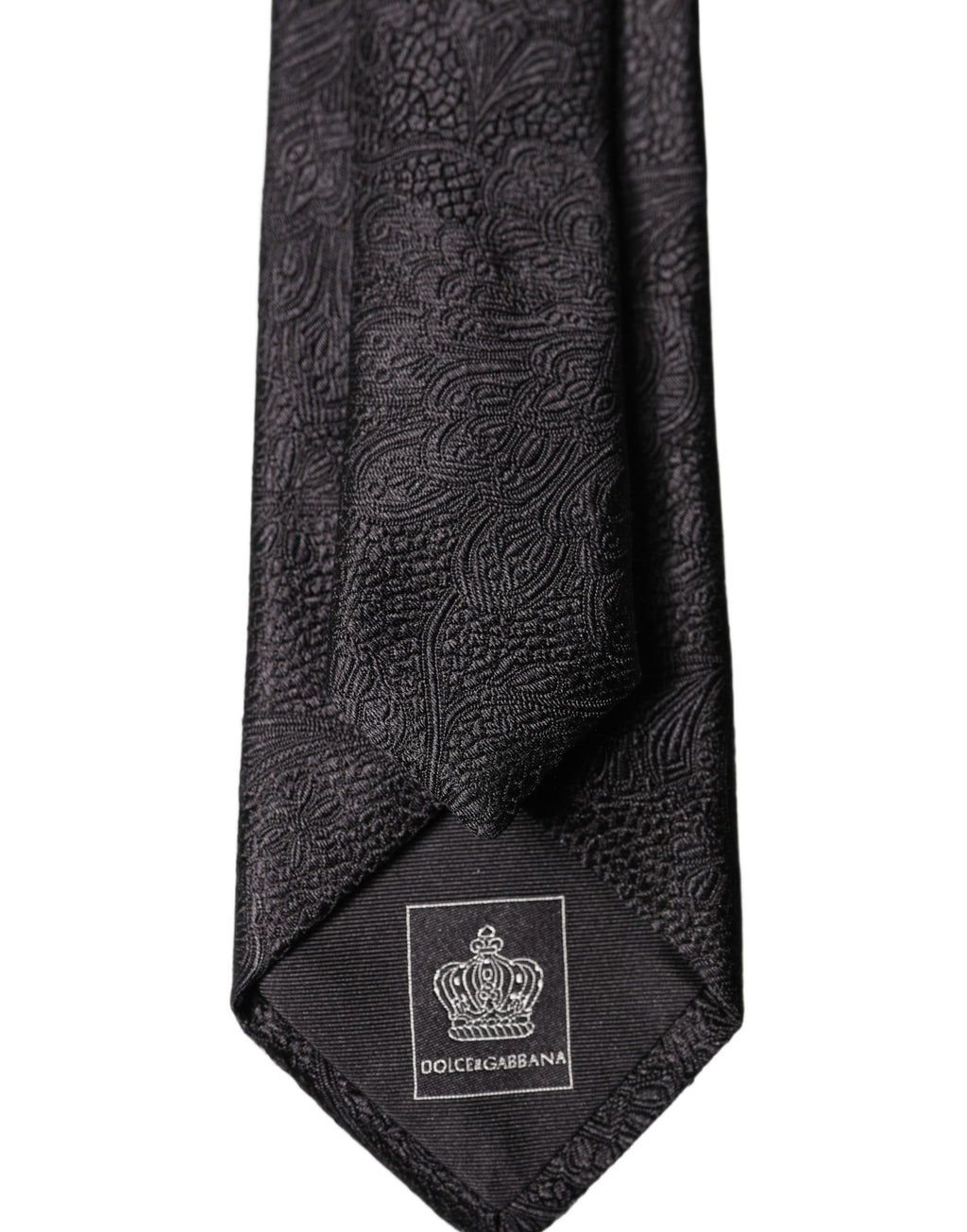 Black Solid 100% Silk Adjustable Men Tied Necktie Tie