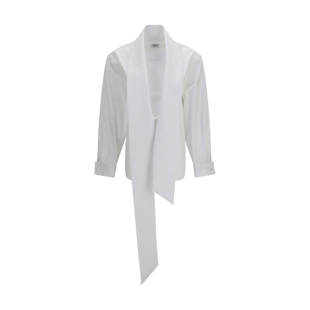 White Cotton Dress Shirt