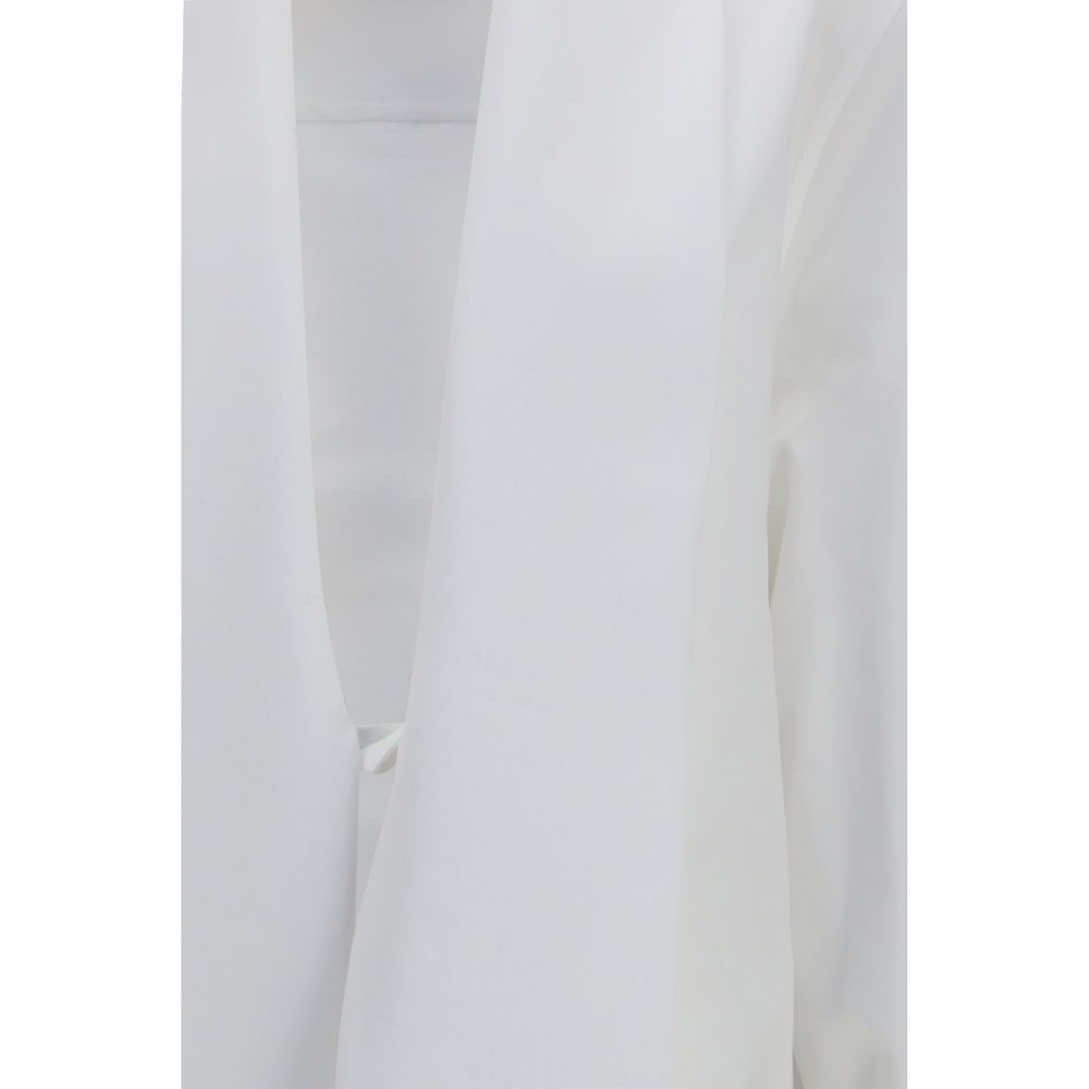White Cotton Dress Shirt