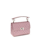 Multicolor Fabric Shoulder Bag