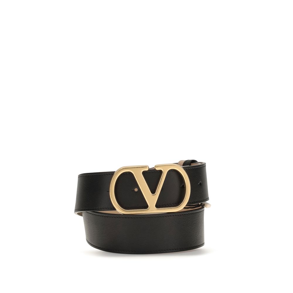 Black Calf Leather Bos Taurus Belt