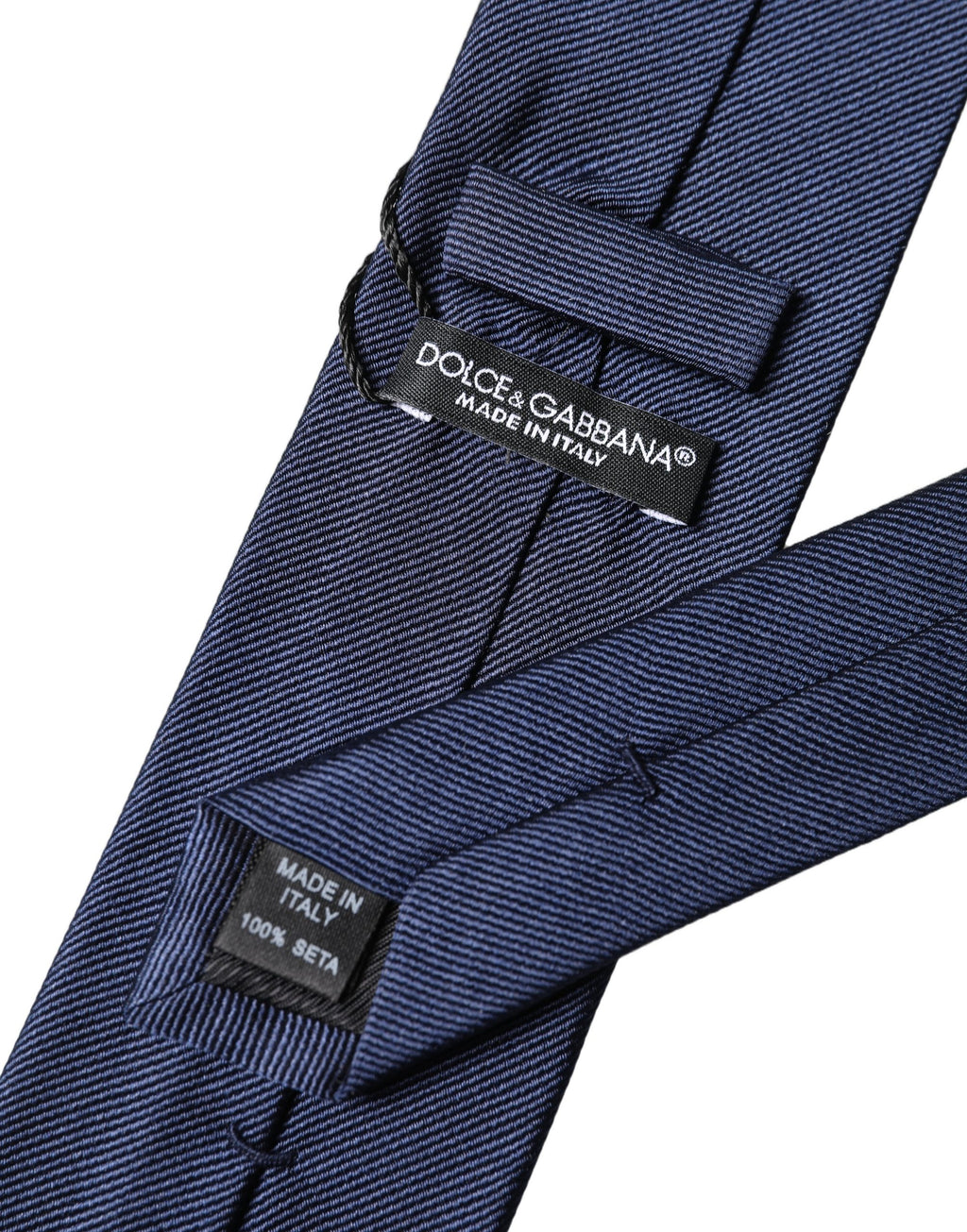 Navy Blue Solid 100% Silk Adjustable Men Necktie Tie