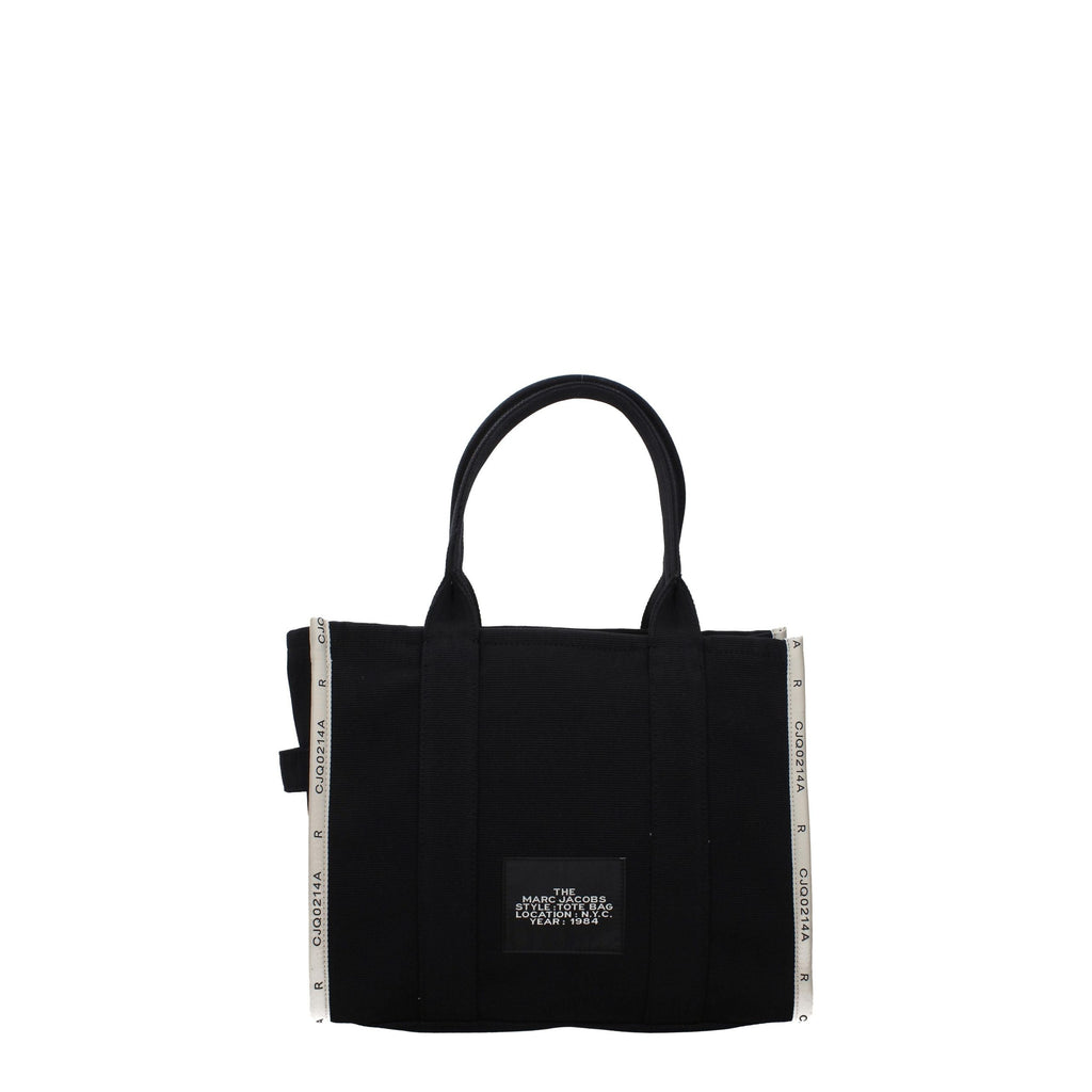 Black Fabric Shoulder Bag
