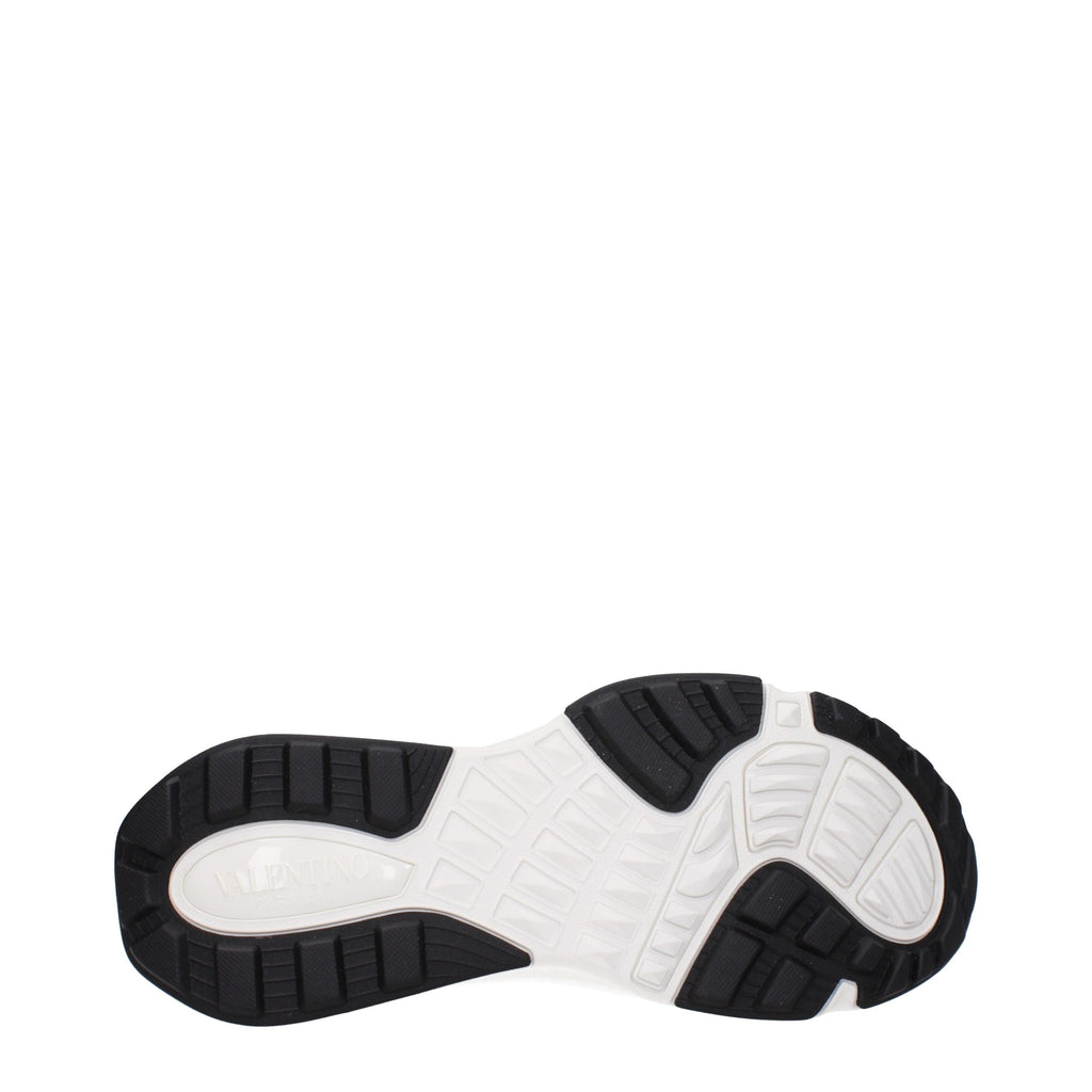 Blue Fabric Athletic Sneakers