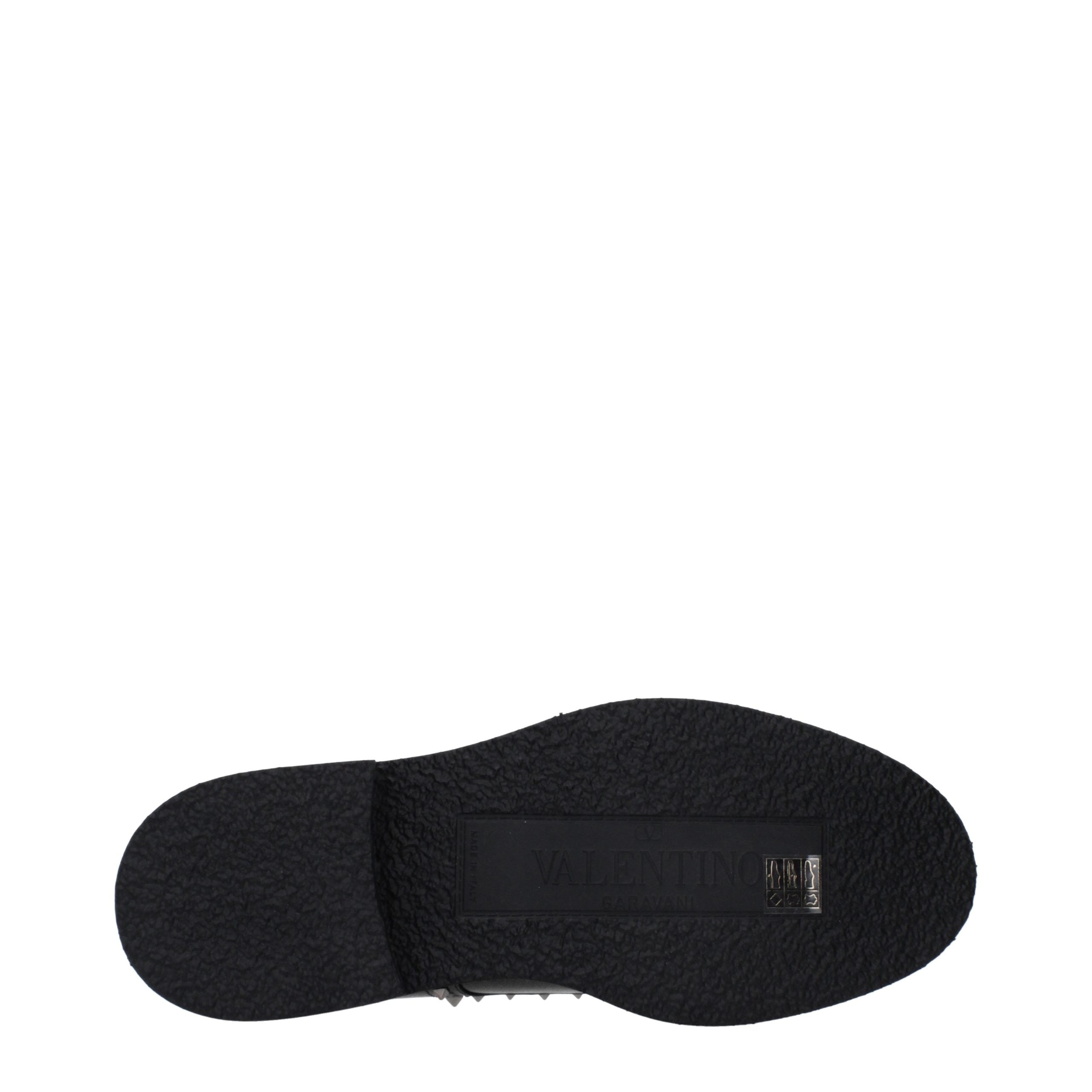 Black Leather Oxfords And Derbies