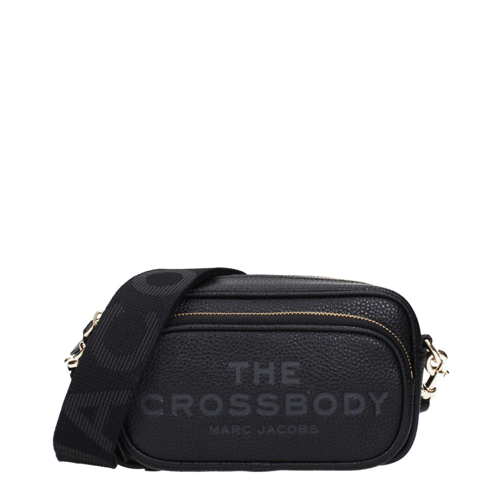 Black Leather Crossbody Bag