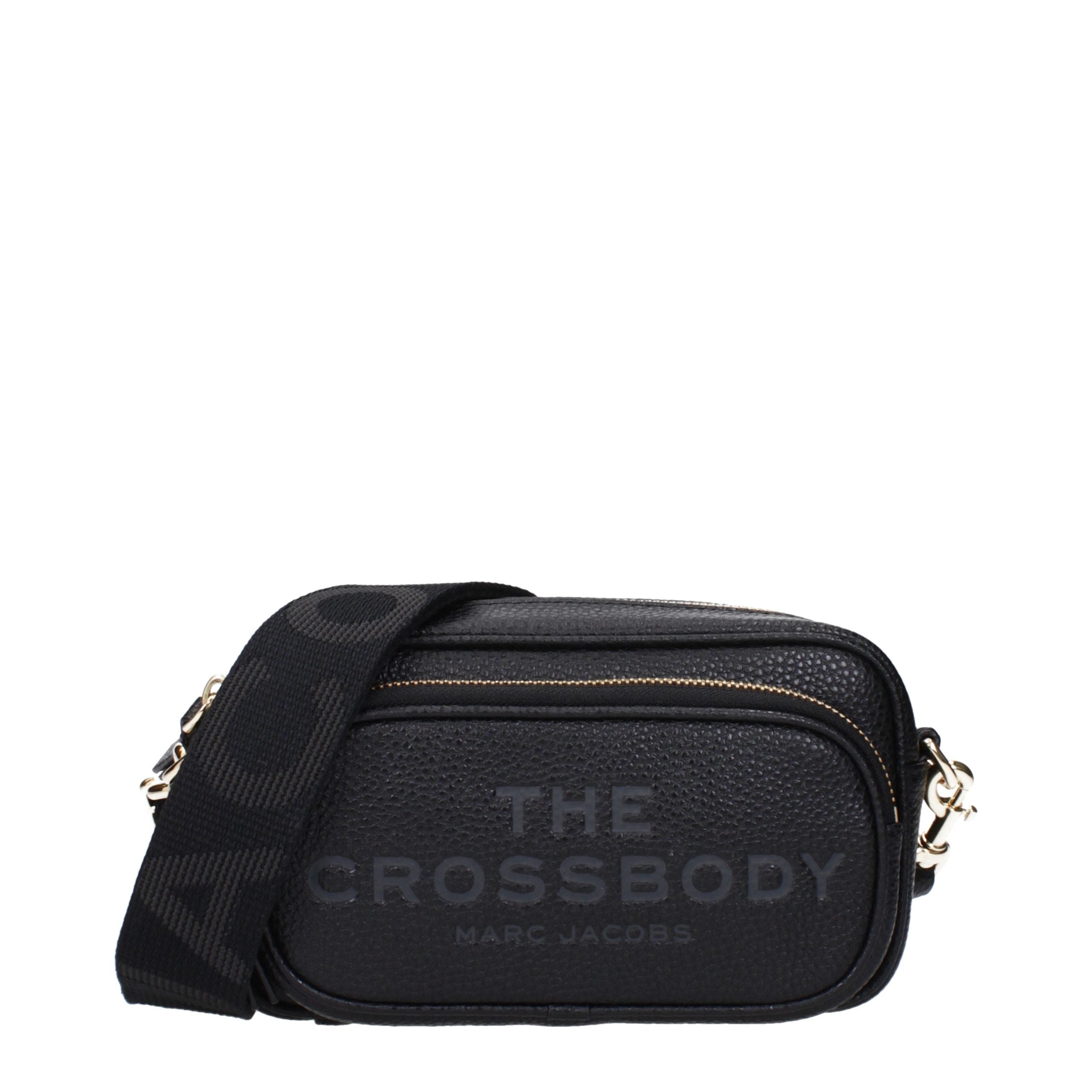 Black Leather Crossbody Bag