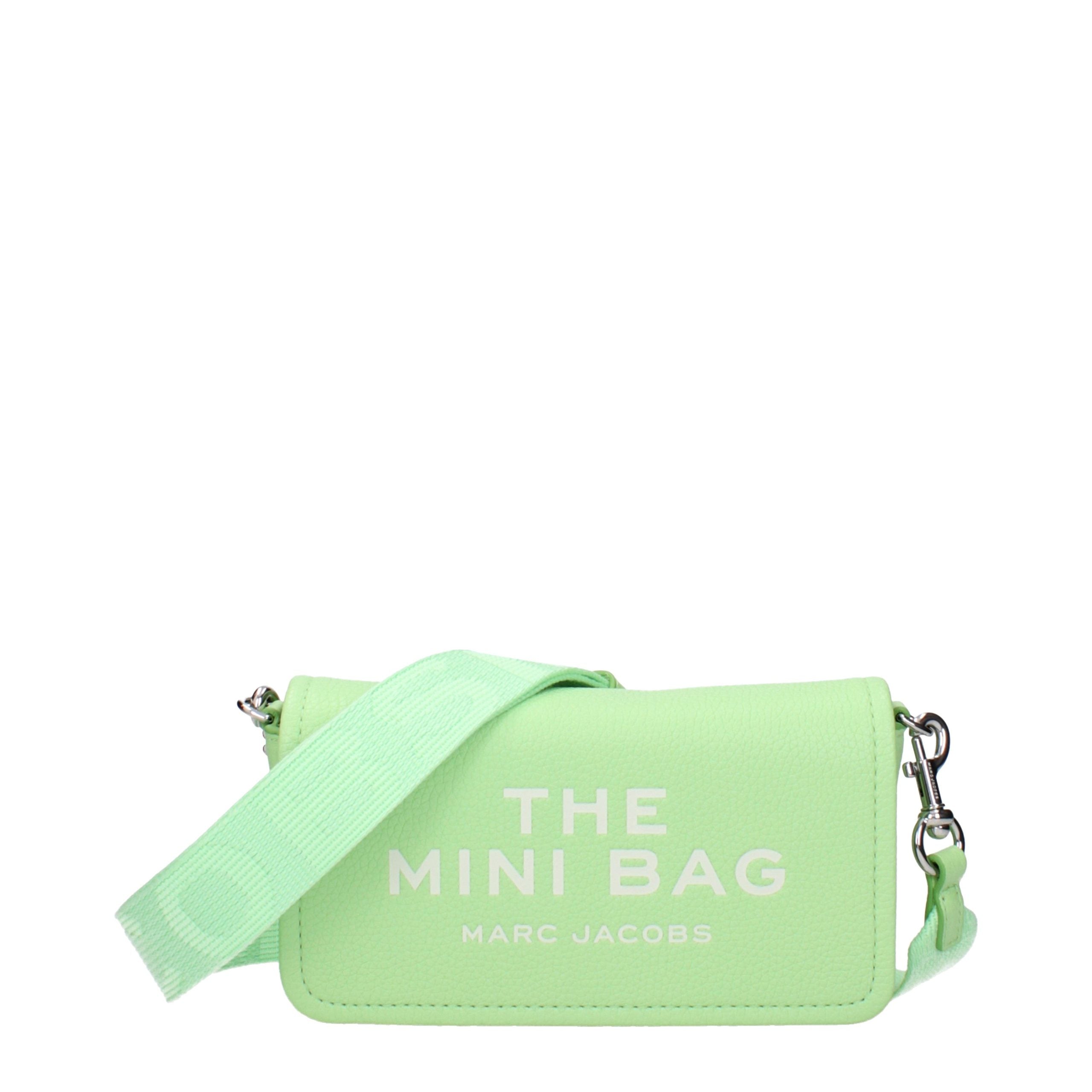 Green Leather Crossbody Bag