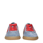 Gray Leather Sneakers