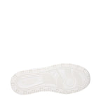 Blue Leather Sneakers