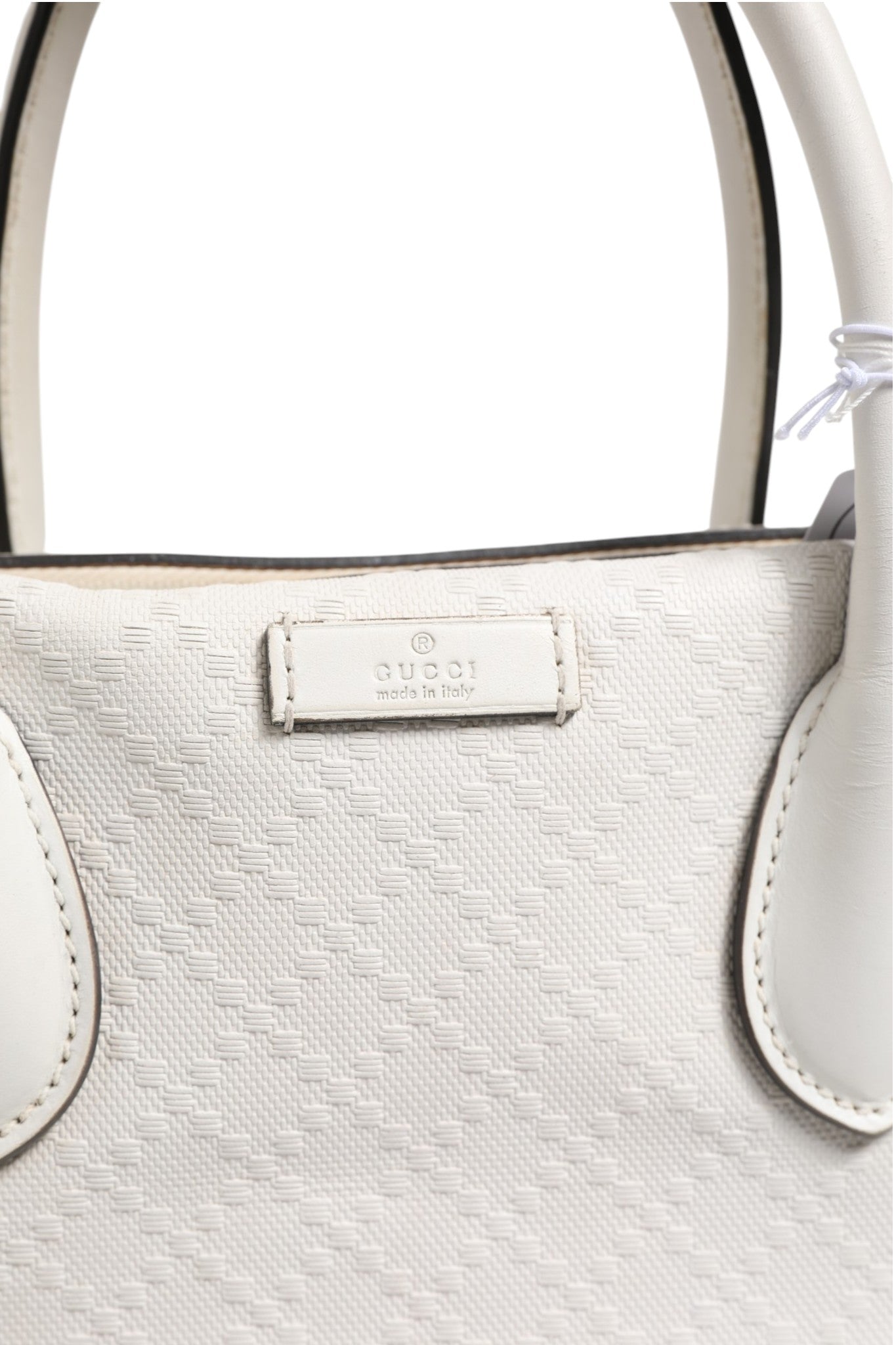 Medium Diamante Leather Boston Bag