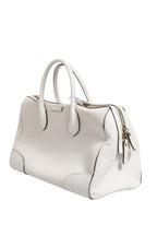 Medium Diamante Leather Boston Bag