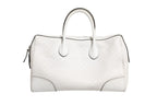 Medium Diamante Leather Boston Bag