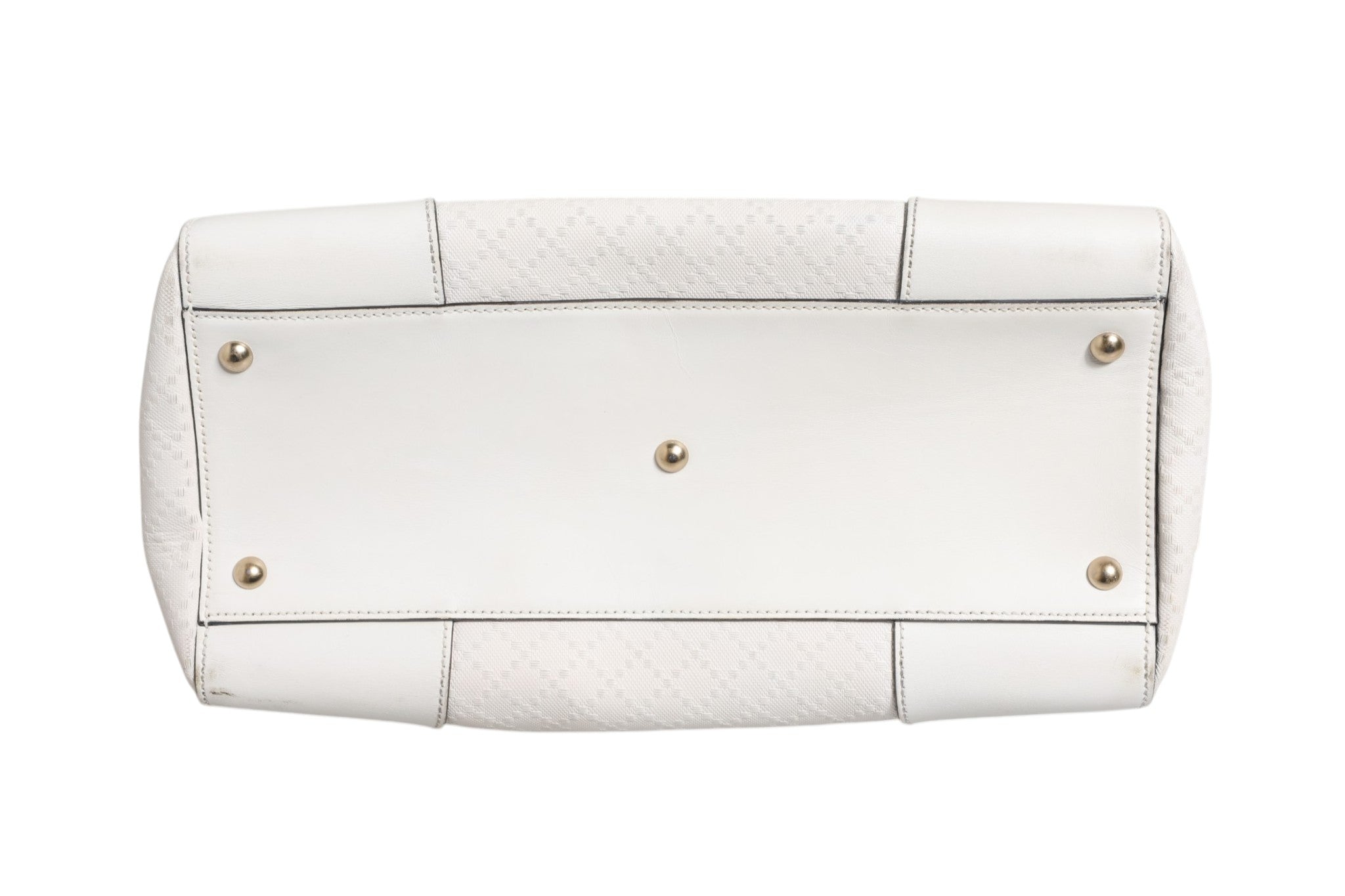 Medium Diamante Leather Boston Bag