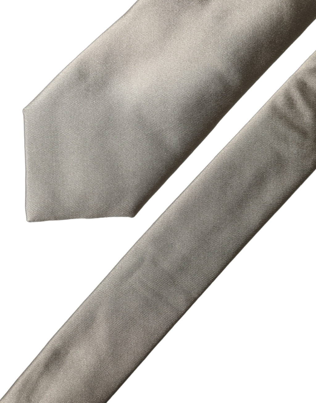 White Tattoo Floral Silk Adjustable Men Tied Necktie Tie