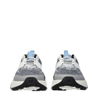 Gray Fabric Athletic Sneakers
