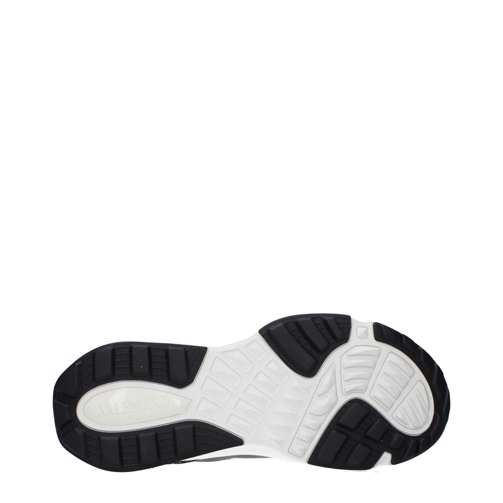 Gray Fabric Athletic Sneakers