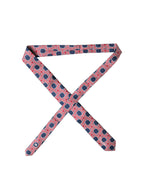 Multicolor Patterned Silk Adjustable Men Tied Necktie Tie