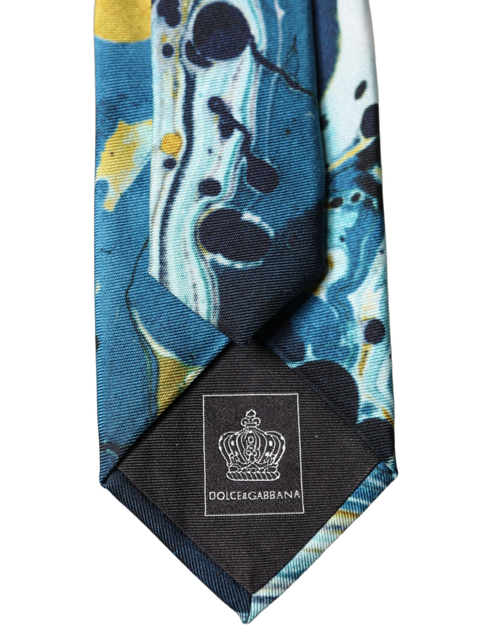 Multicolor Abstract Silk Adjustable Men Tied Necktie Tie