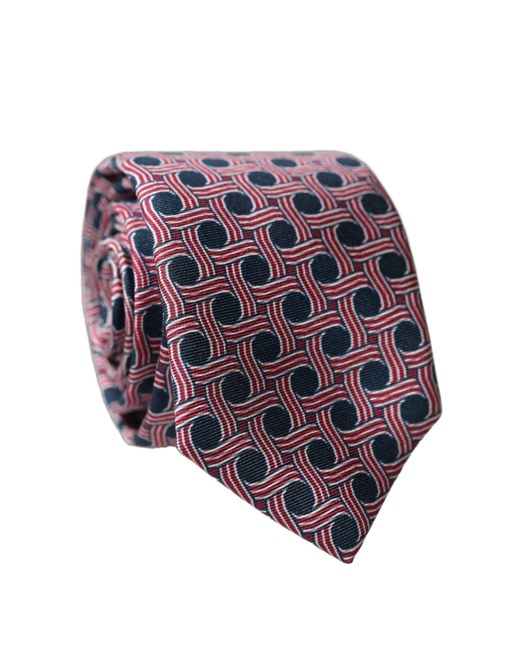 Multicolor Patterned Silk Adjustable Men Tied Necktie Tie