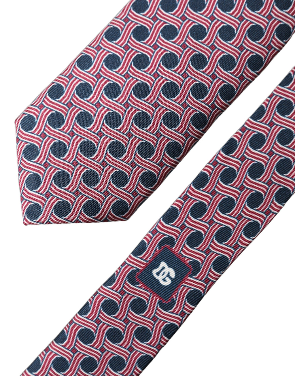 Multicolor Patterned Silk Adjustable Men Tied Necktie Tie