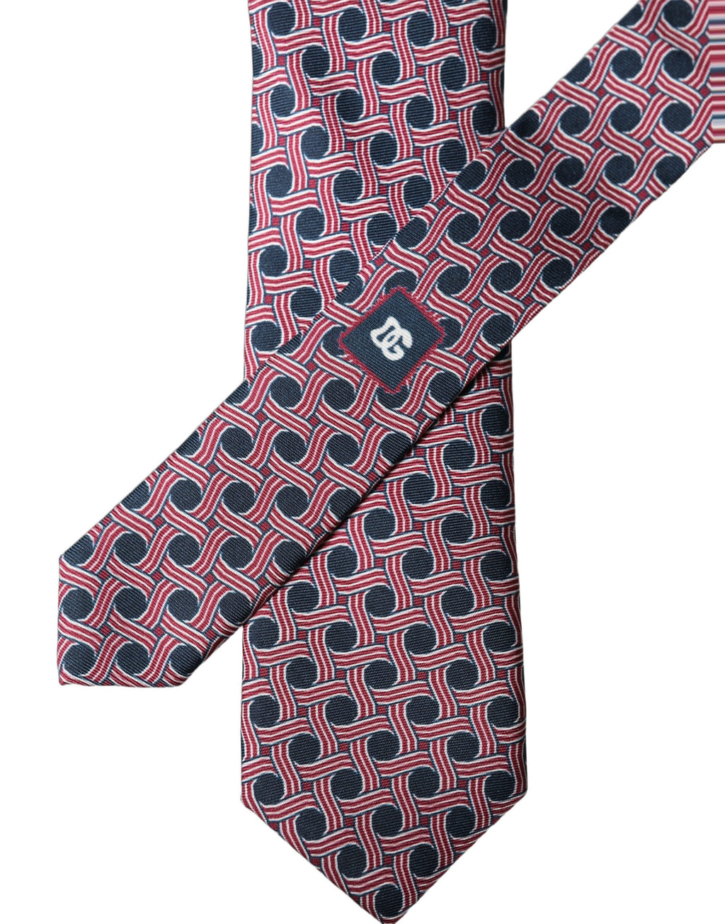 Multicolor Patterned Silk Adjustable Men Tied Necktie Tie